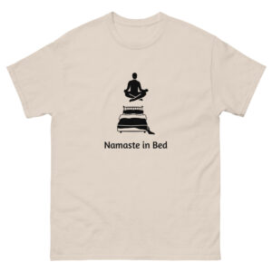 Namaste in Bed tee